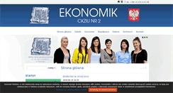 Desktop Screenshot of ekonomik.przemysl.pl
