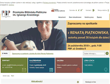 Tablet Screenshot of biblioteka.przemysl.pl