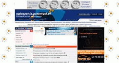 Desktop Screenshot of ogloszenia.przemysl.pl